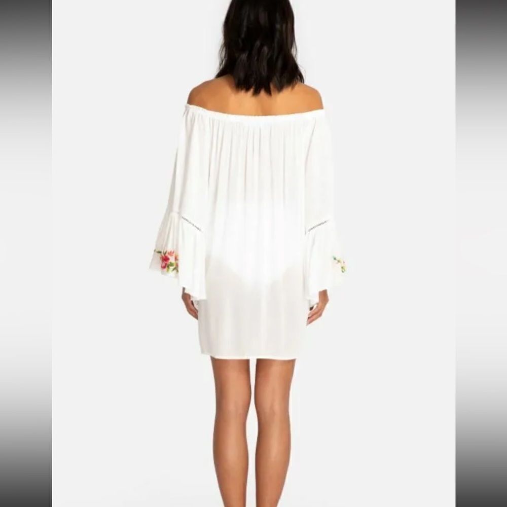 Johnny Was Casey Embroidered Artsy Boho Flowy Tunic Top - Picture 2 of 10